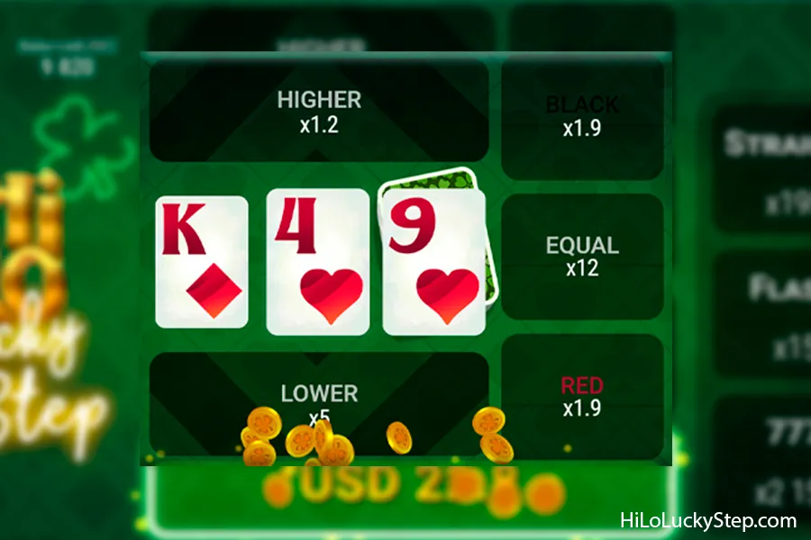 HiLo Lucky Step Demo Preview